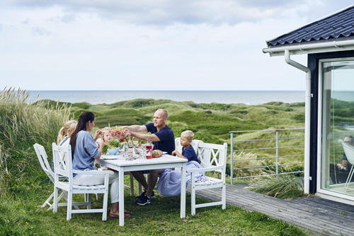 Urlaub fr die ganze Familie in einem Ferienhaus in Dnemark